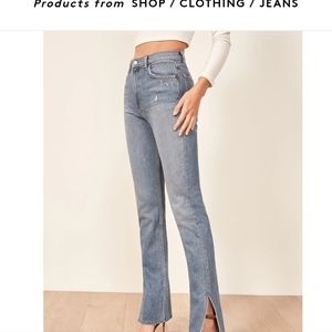 Reformation Jeans size 26 Perri jean